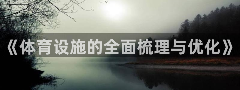 意昂体育4软件：《体育设施的全面梳理与优化》