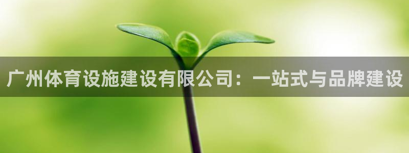 意昂4集团官网网址：广州体育设施建设有限公司：一站式